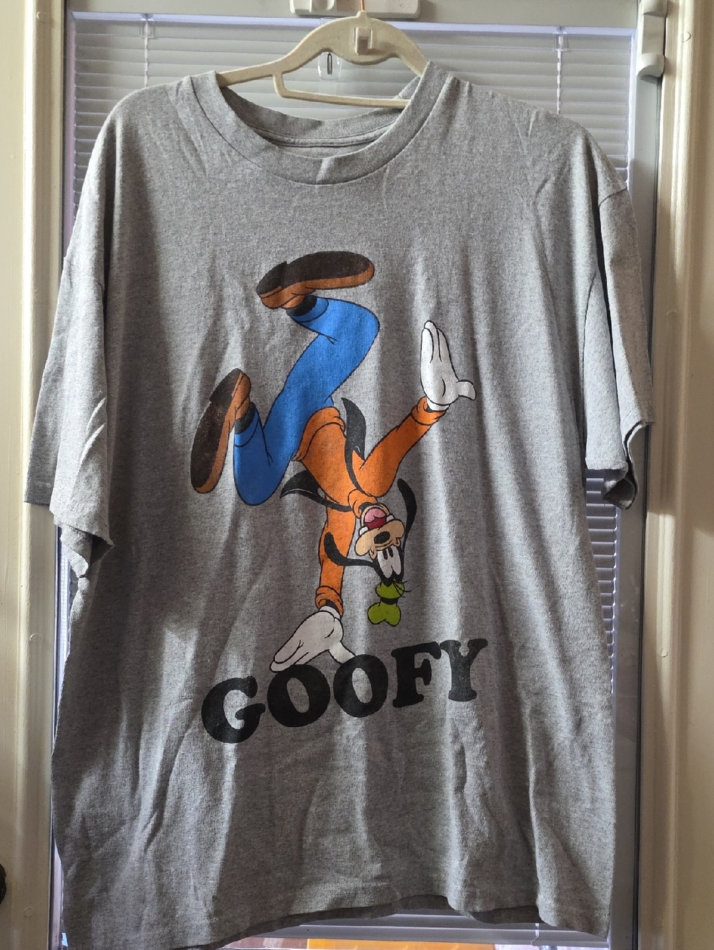 Disney Gray Tee with Black Logo